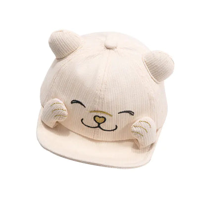 Cartoon Cat Baseball Cap for Kids - Cute Sun Visor Hat