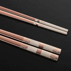 Stainless Steel Chopsticks for Dining and Cooking