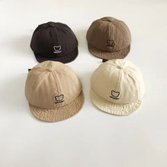 Cute Baby Baseball Cap for Summer Sunscreen Protection
