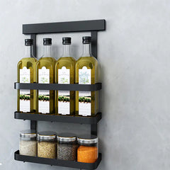 Punch-Free Stainless Steel Kitchen Storage Shelf