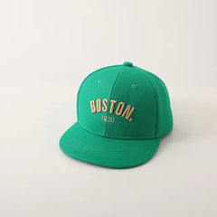 Classic Sun Visor Baseball Cap with Letter Embroidery