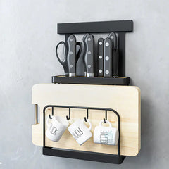 Punch-Free Stainless Steel Kitchen Storage Shelf