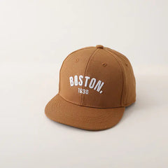 Classic Sun Visor Baseball Cap with Letter Embroidery