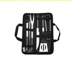 20-Piece Stainless Steel BBQ Tool Set for Grilling