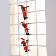 Cross-Border Christmas Santa Climbing Decoration Prop