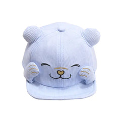 Cartoon Cat Baseball Cap for Kids - Cute Sun Visor Hat