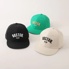 Classic Sun Visor Baseball Cap with Letter Embroidery